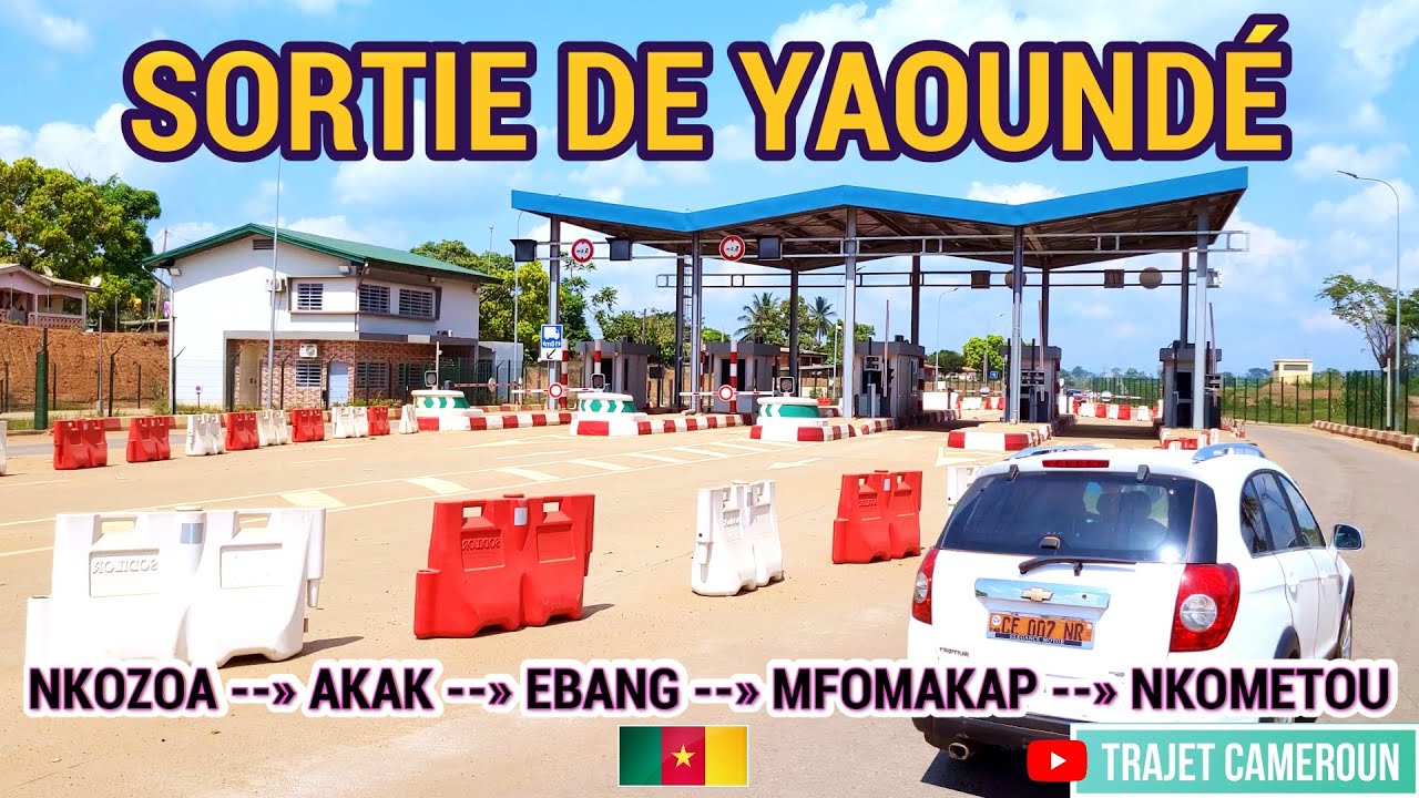 Take the North exit of the city of Yaoundé (Centre Region) - Cameroon route