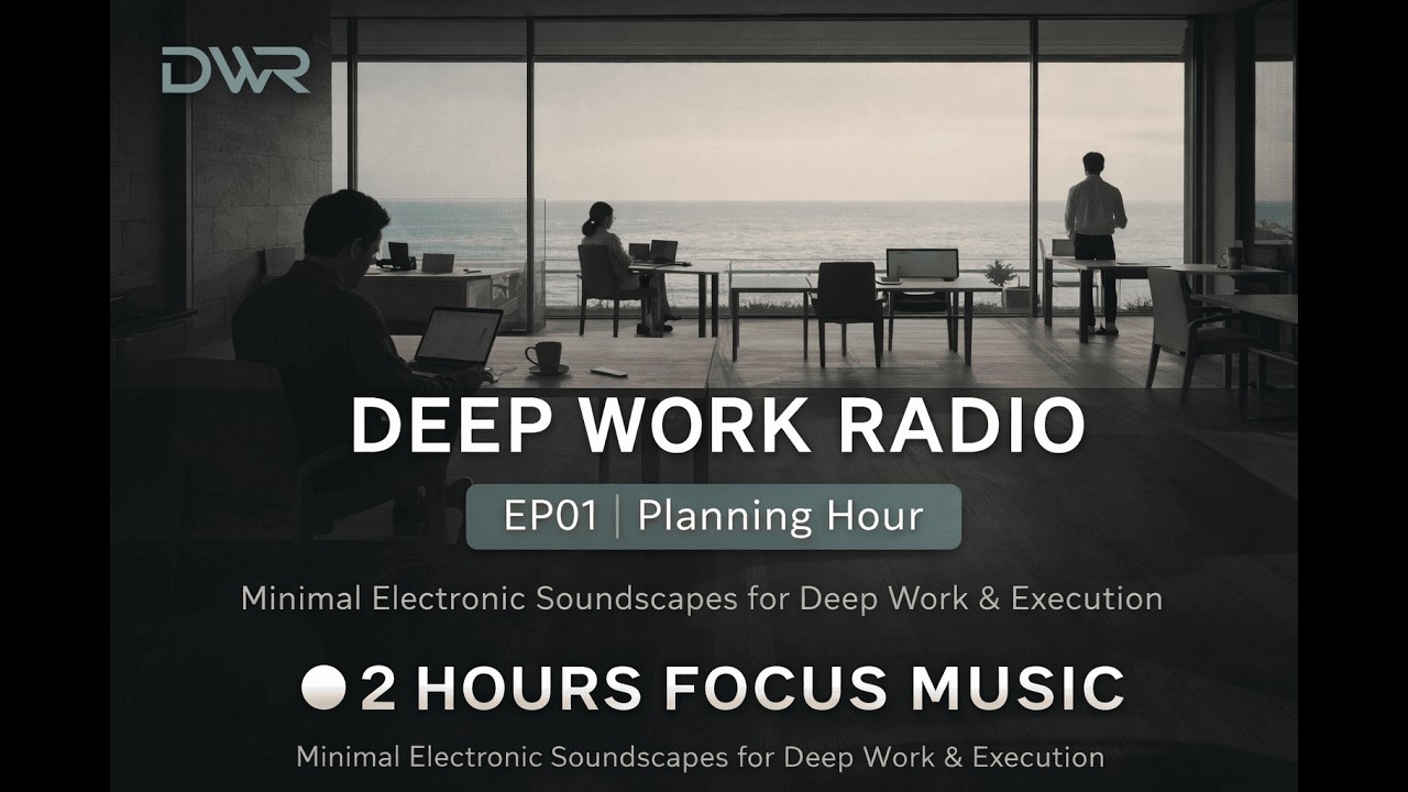 Deep Work Music for Strategic Planning | 2 Hour Focus Session (EP01 Planning Hour)