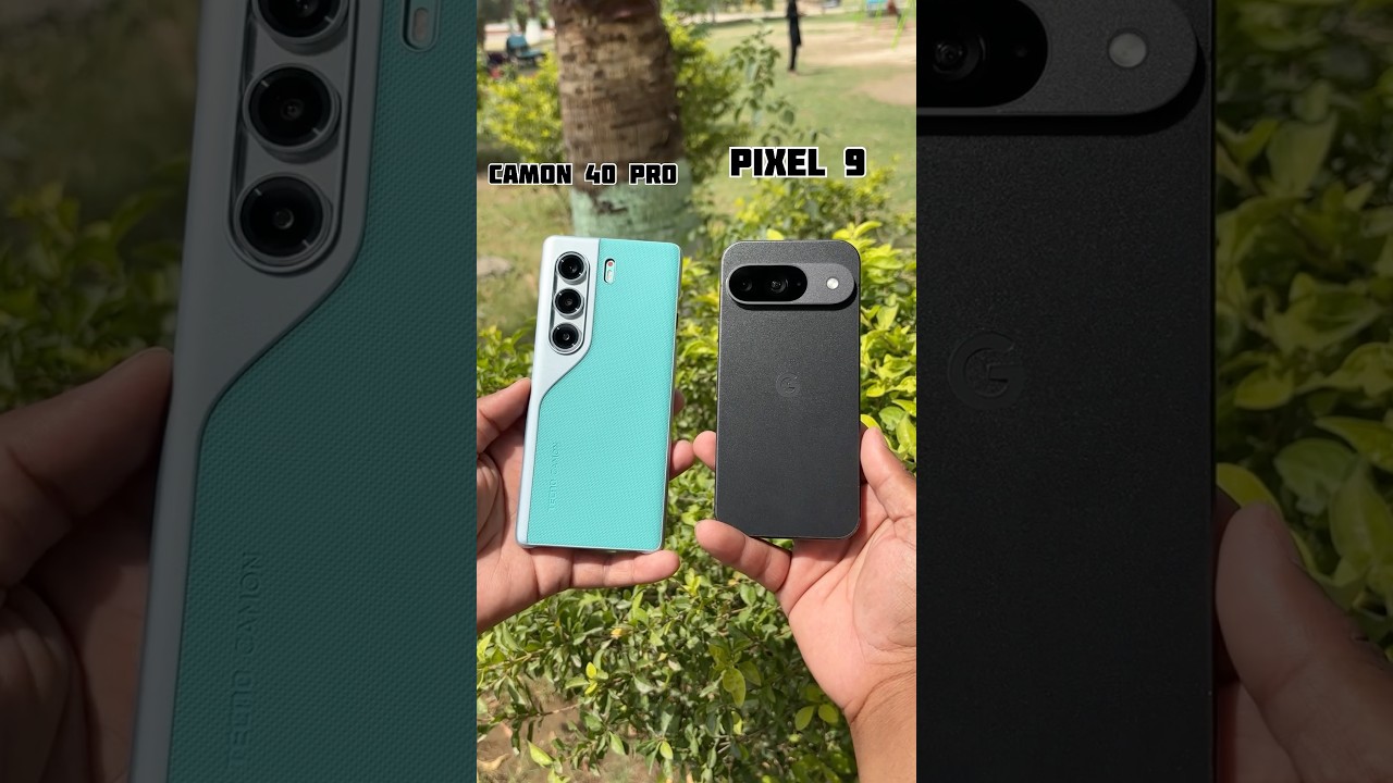 Tecno Camon 40 Pro vs Pixel 9 Portraits Comparison 🔥