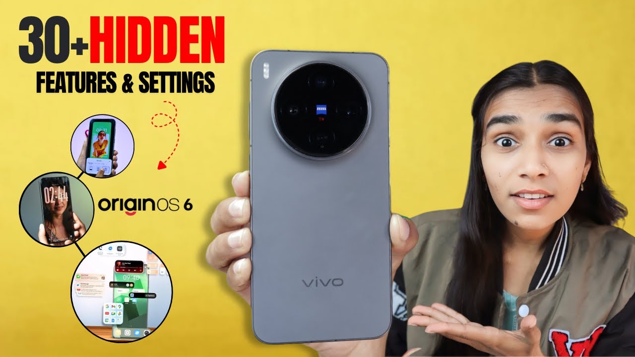 Vivo X300 Tips & Tricks 🔥 OriginOS 6 Hidden Features You MUST Try!