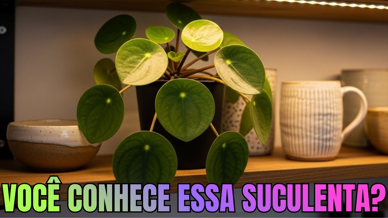 PEPERÔMIA GOTA de CHUVA: APRENDA a CULTIVAR essa PLANTA que TRANSFORMA qualquer AMBIENTE!