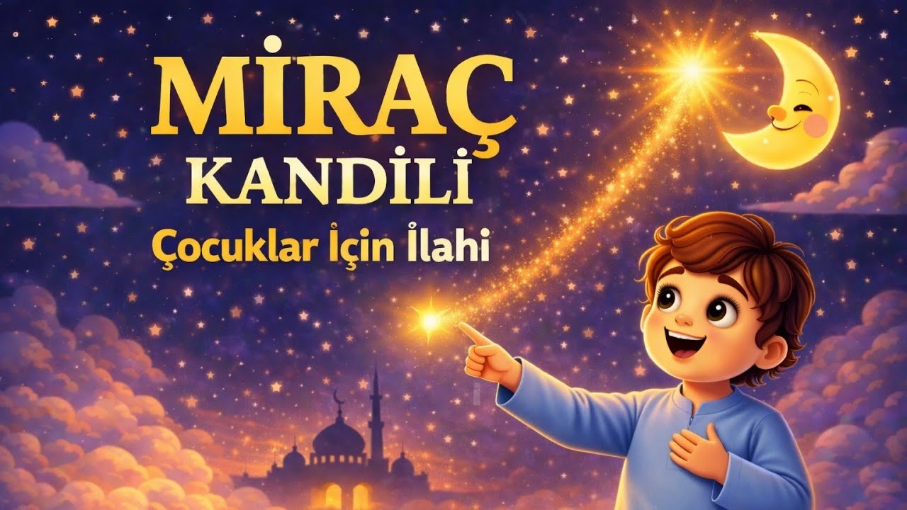 Miraç Kandili İlahisi 🌙 | Çocuklar İçin 