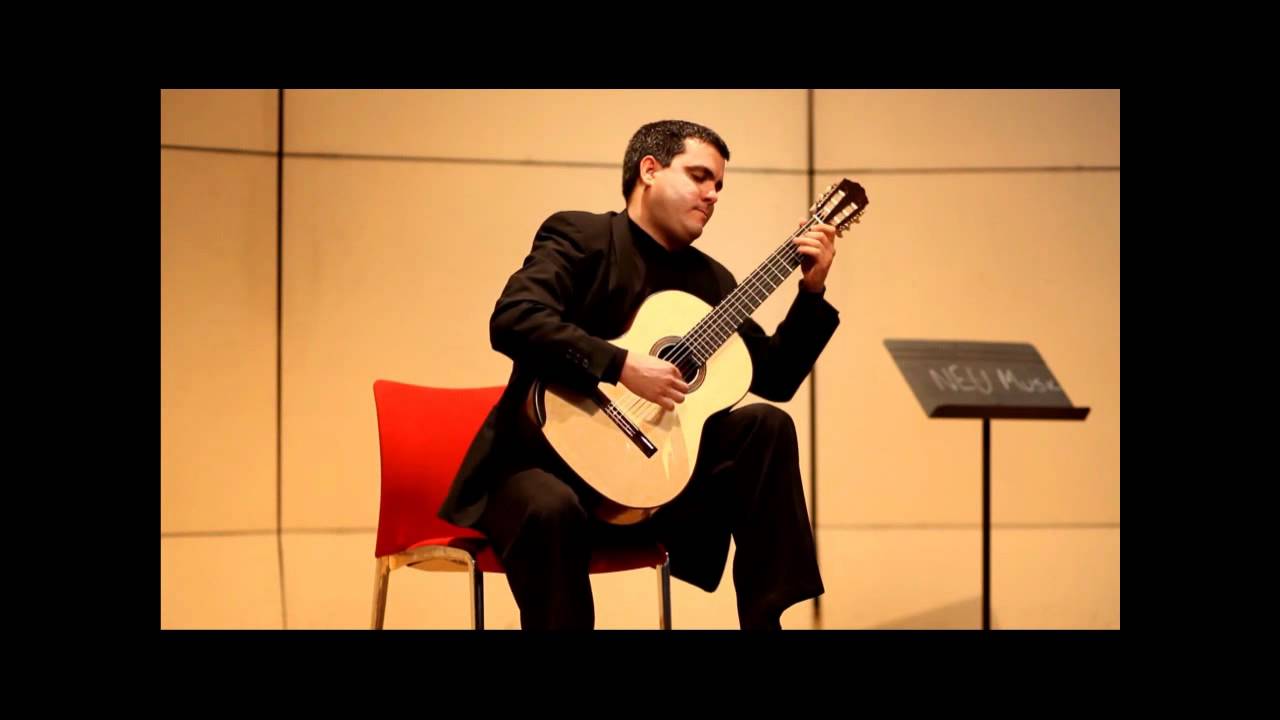 Prelude Fuge and Allegro BWV 998 Boston Guitar Fest 2011 Edel Muñoz 1st Prize