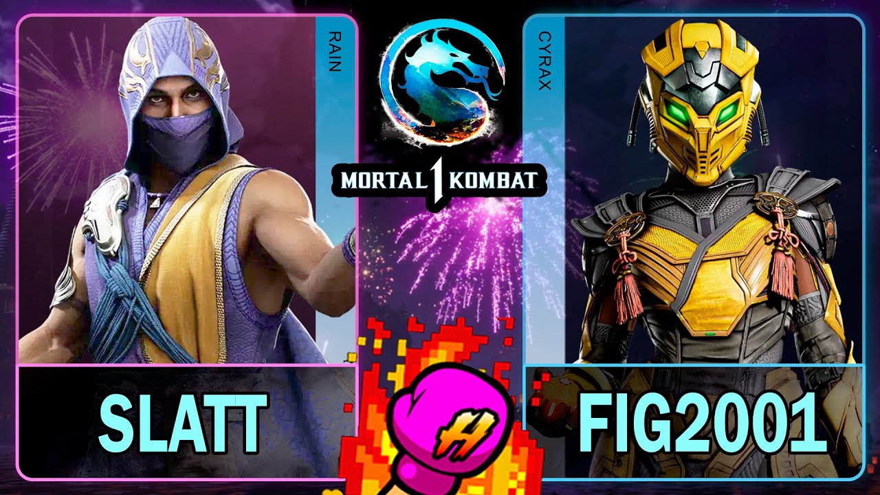 MK1 Slatt (RAIN) VS Fig2001 (CYRAX)🥊Mortal Kombat 1🥊4K 60ᶠᵖˢ