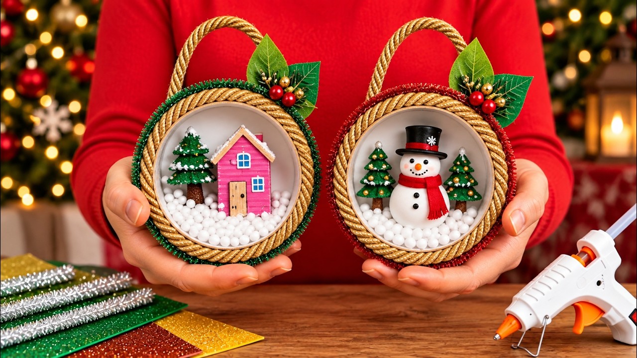 The Easiest DIY Christmas Decor You'll Make This Year!