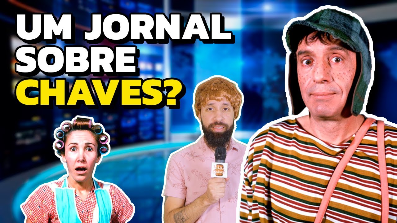 CHAVES tem um JORNAL?! 😂😂 | JJQJ #01