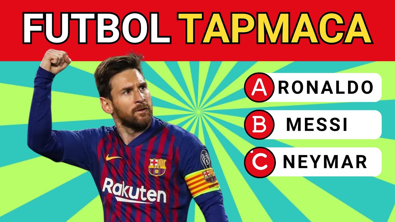 Futbol Tapmaca ⚽️😁Futbol Yarışması 🏆 Futbol Testi 2025