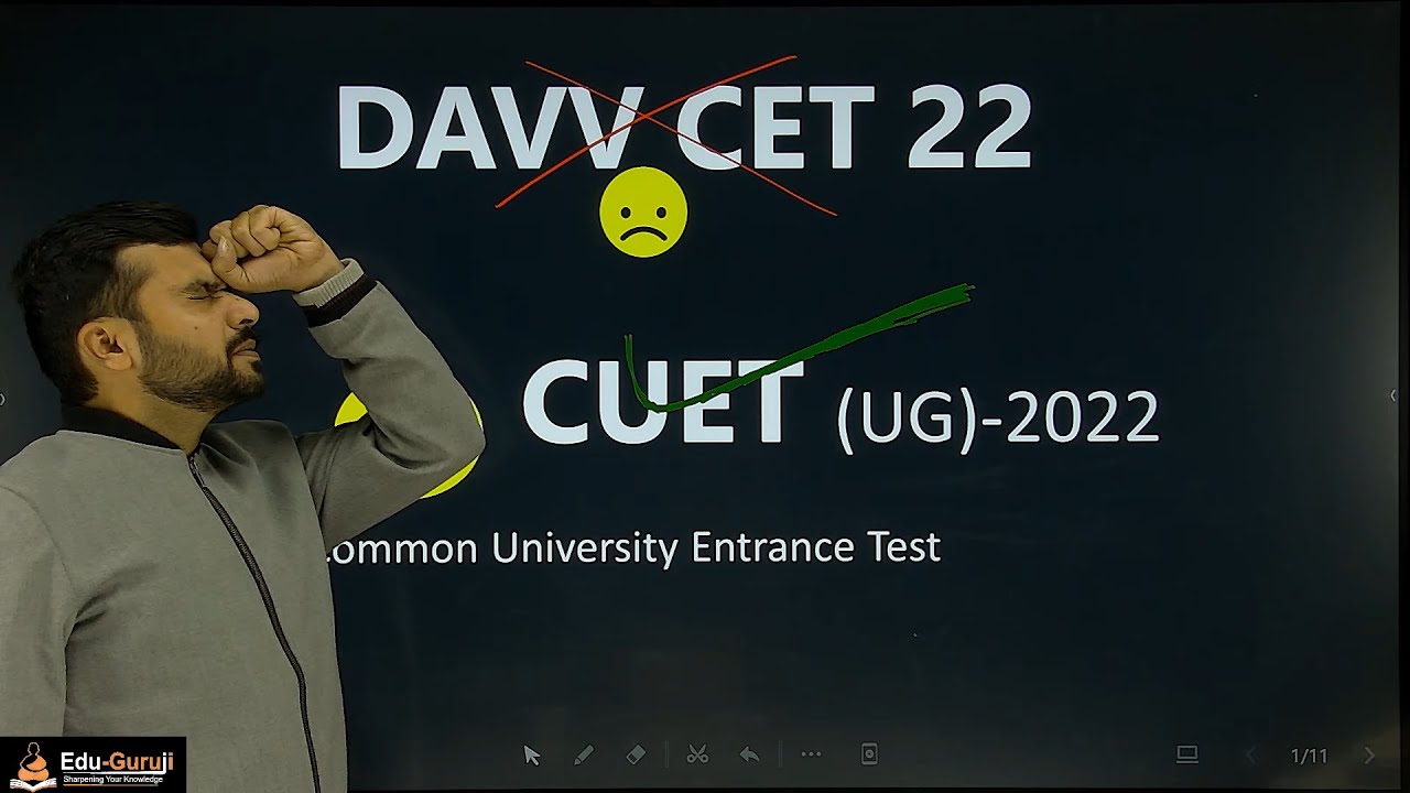 DAVV CET CANCELLED   ????? I DAVV CET REPLACED BY  CUET FOR UG COURSES I WHAT NEXT ??????