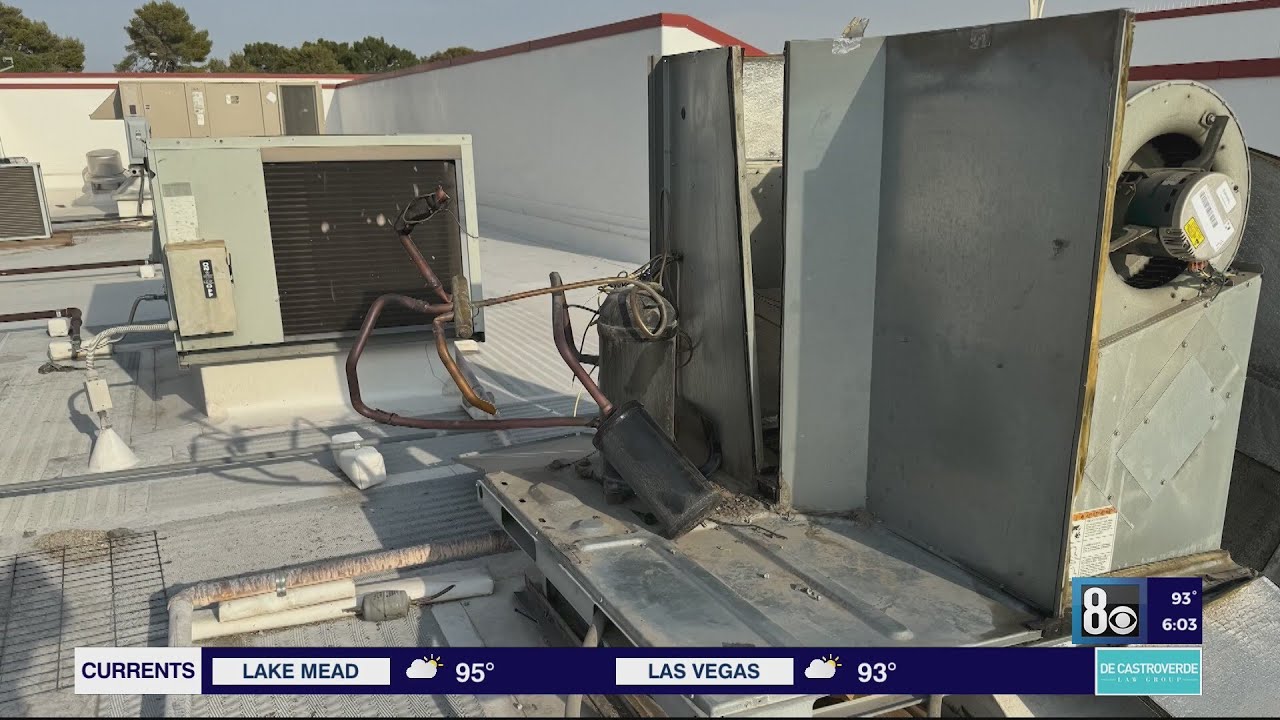 Copper wire thieves target 3 Las Vegas-area businesses in 1 week