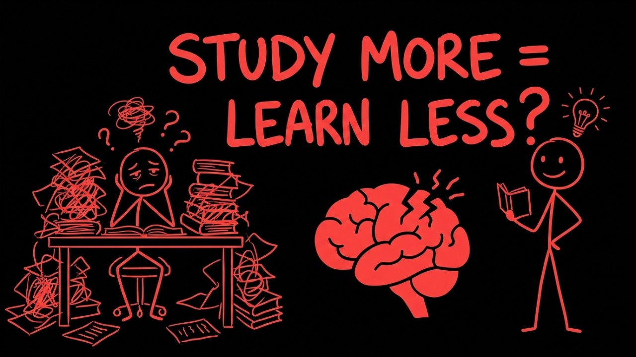 The Study Trap: Why Studying MORE Is Making You Dumber