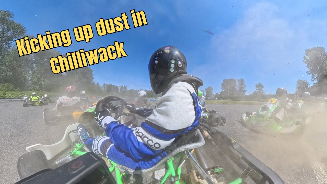 My first race in Chilliwack! - Sr. Briggs LO206 racing at Greg Moore Raceway with WCKC