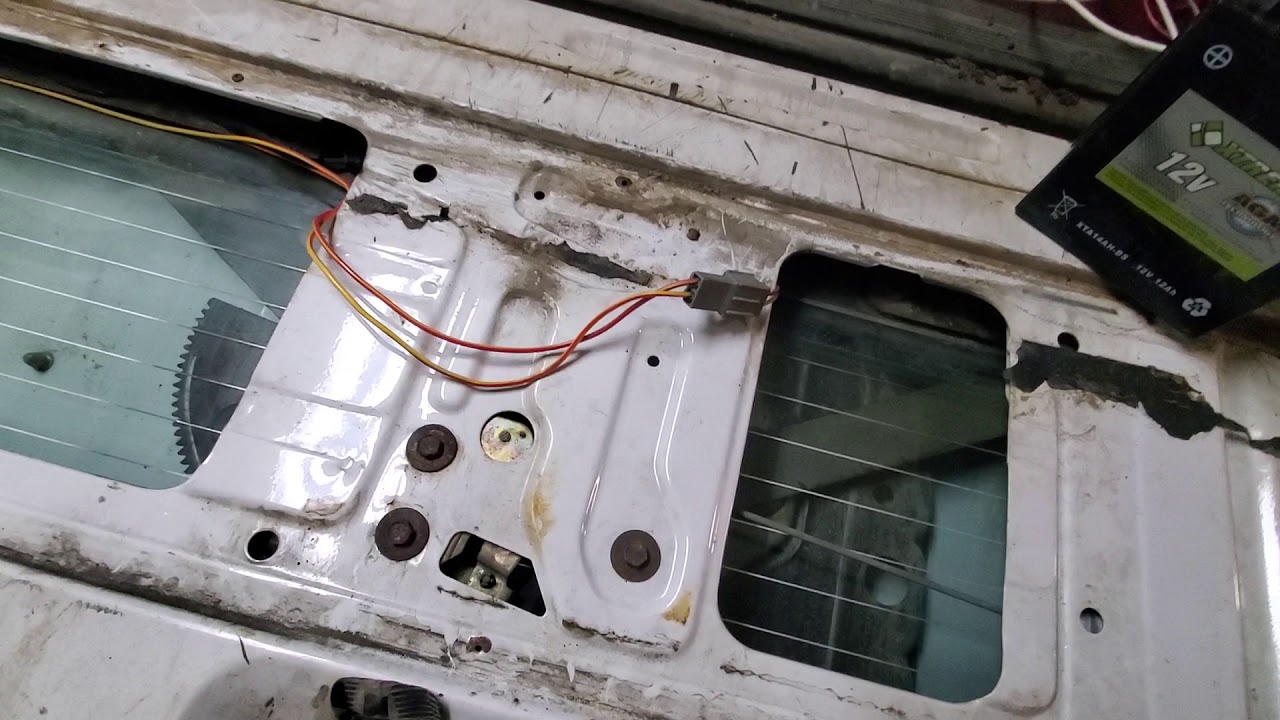 Ford Bronco tailgate power window fix