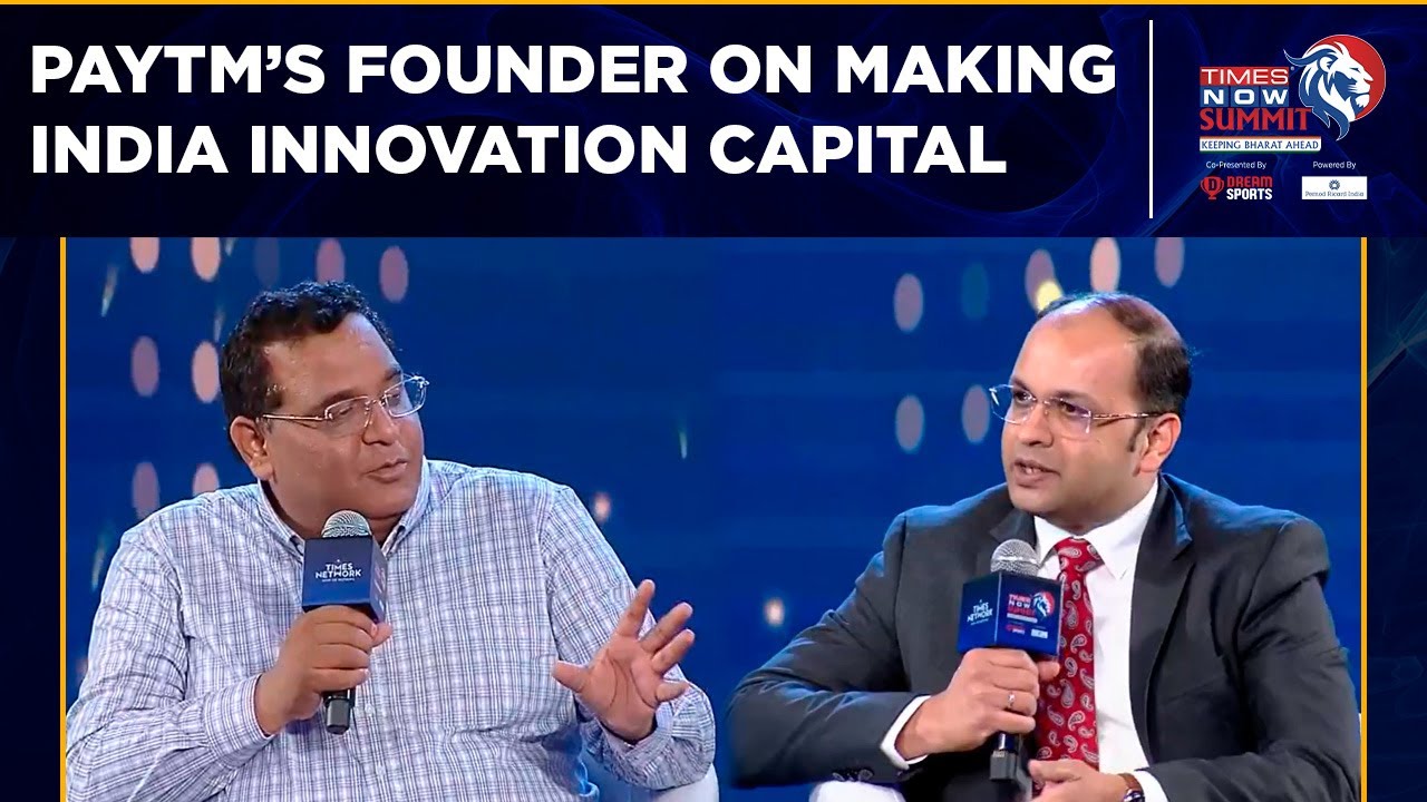 Paytm Founder & CEO Vijay Shekhar Sharma Speaks On 'Making India The Innovation Capital'| TN Summit