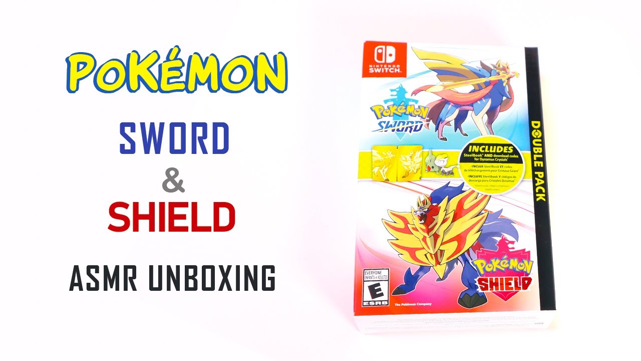 POKÉMON Sword/Shield Steelbook unboxing | ASMR