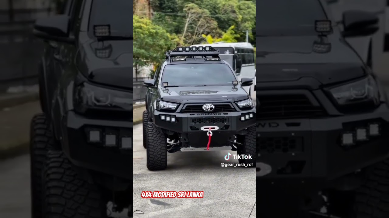 Hilux 4x4 modified sri lanka #jeep #toyota #hilux_4x4 #hilux