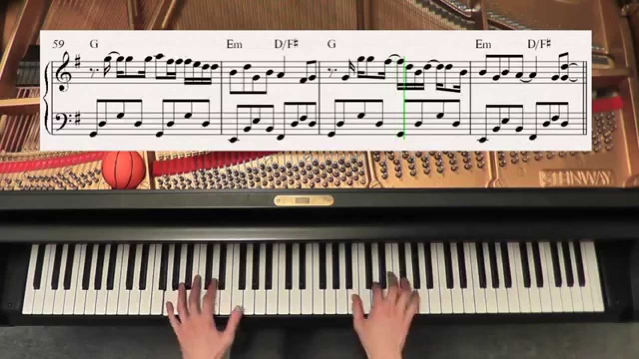 Not a Bad Thing - Justin Timberlake - Piano Cover Video by YourPianoCover