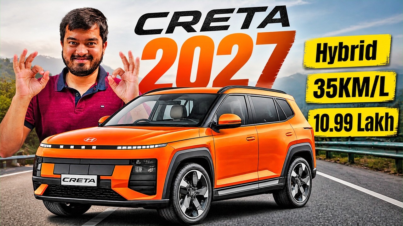 Hyundai Creta 2027 with Hybrid Engine 🤯 Big Changes 3rd Gen Full Details 🔥