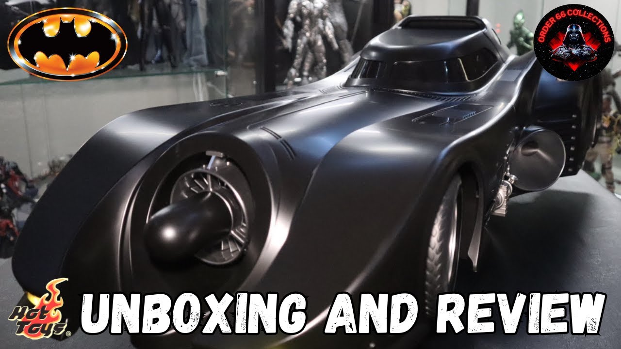 Hot Toys Batman 1989 Batmobile Unboxing and Review - Order 66 Collections
