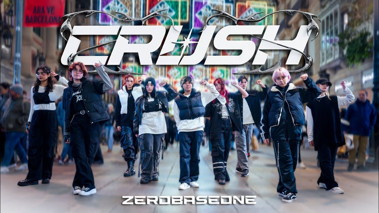 [KPOP IN PUBLIC] ZEROBASEONE (제로베이스원) - CRUSH (가시) | Dance cover by IKKA from Barcelona