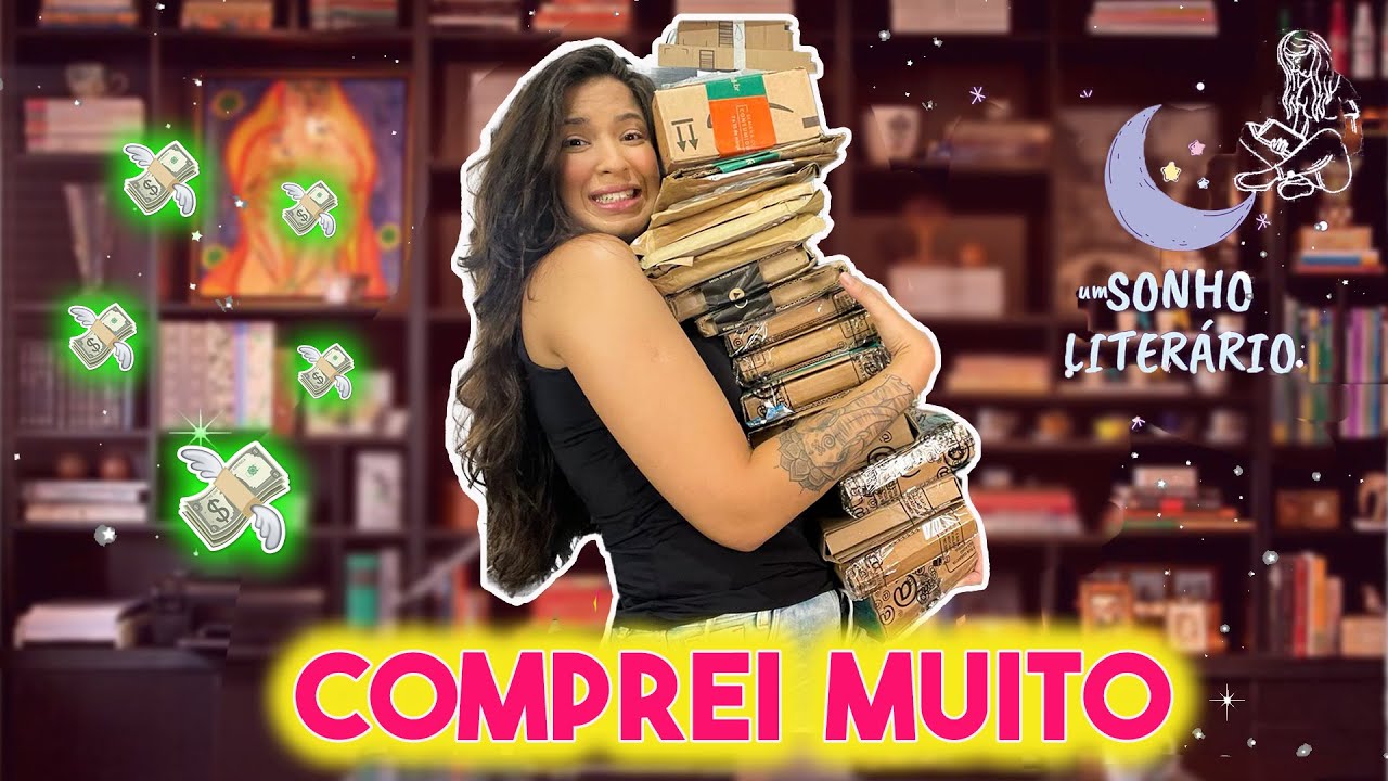SUPER UNBOXING SEMANA DO CONSUMIDOR - COMPREI MUITOS LIVROS💸