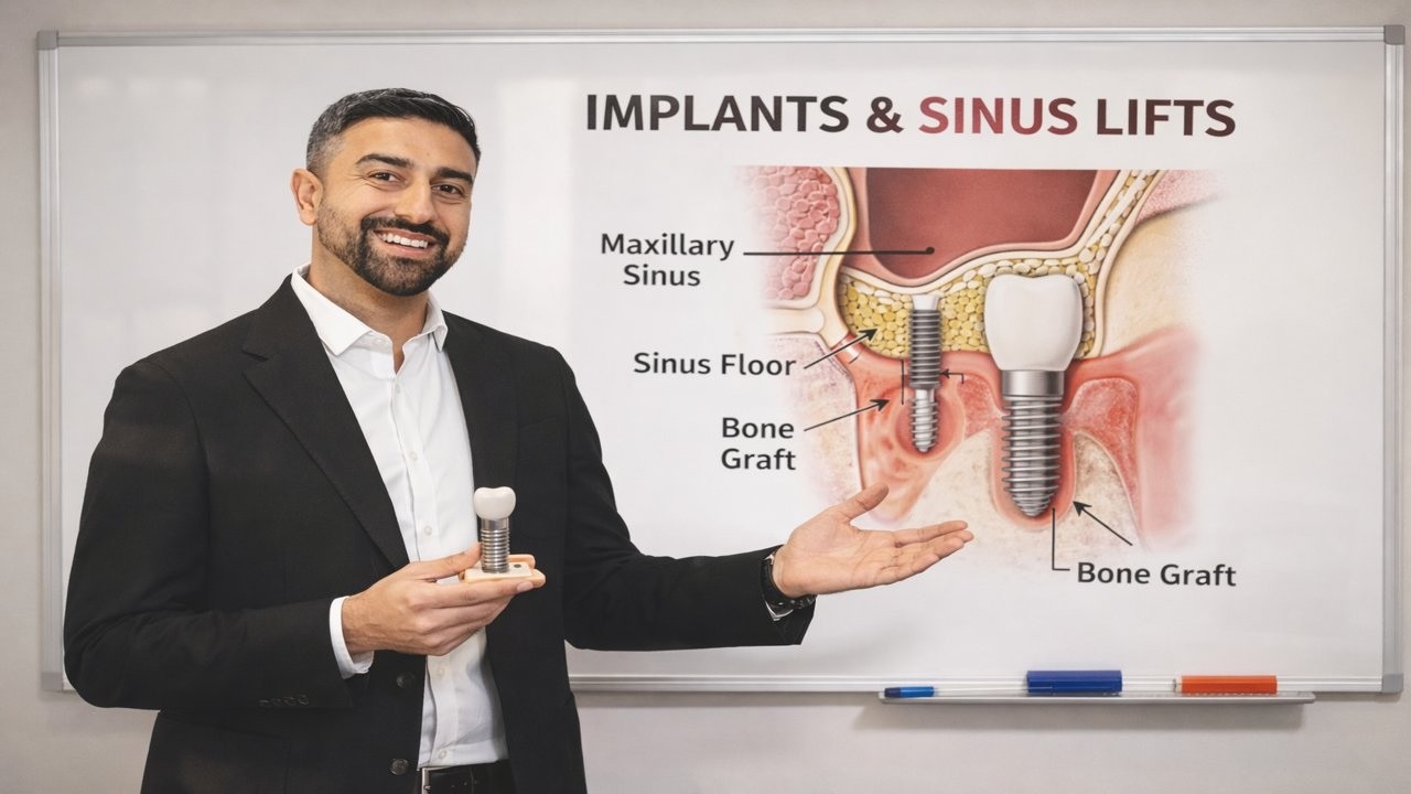 4 Implants and Sinus Lifts!