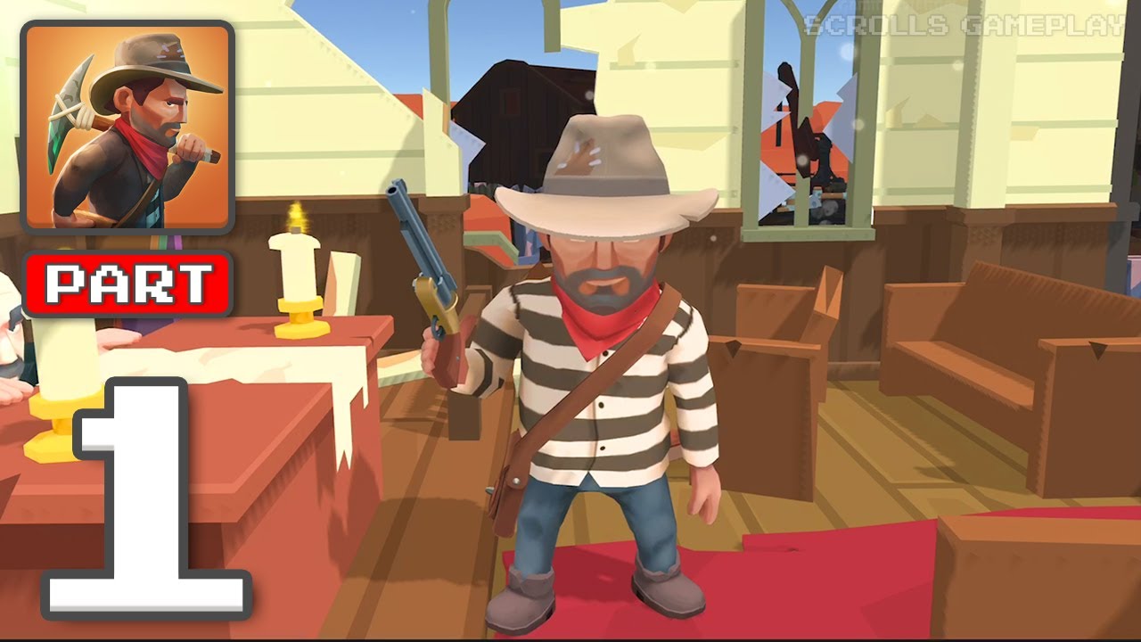 West Escape - Gameplay Walkthrough Part 1 - Trapped in the Wild West (iOS, Android)