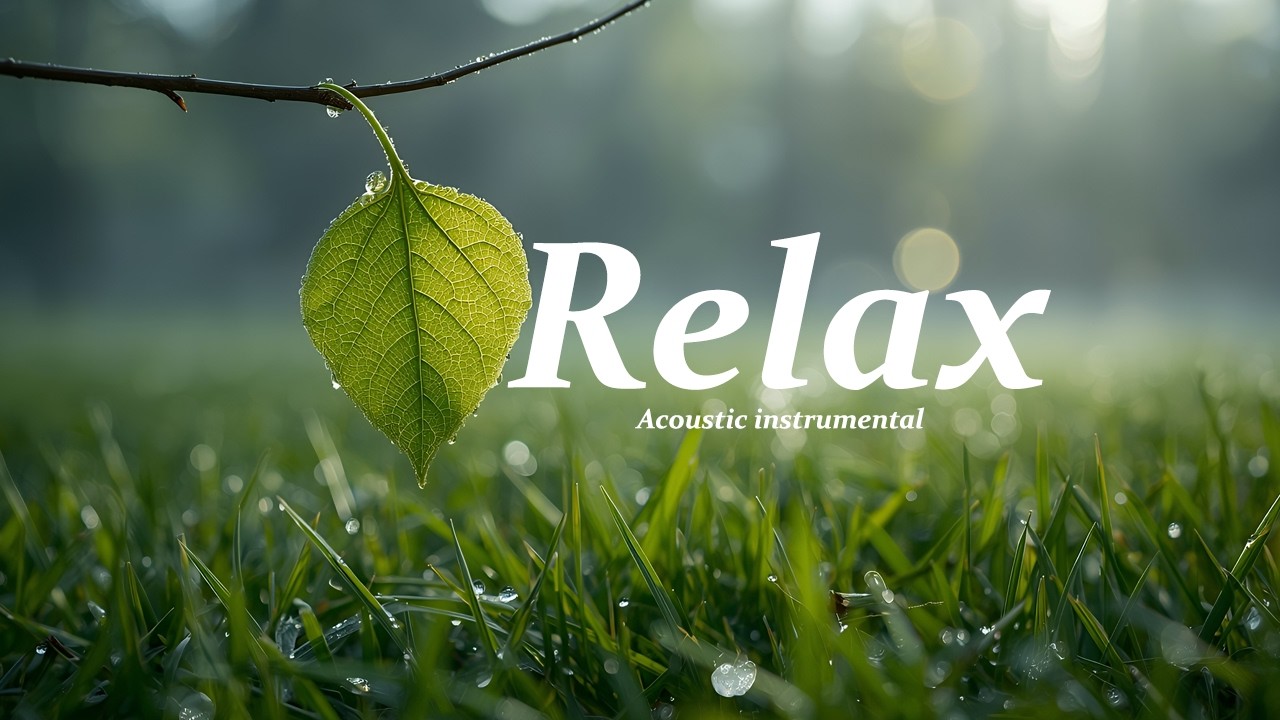 ✨ Healing Acoustic Guitar: Gentle Instrumental Music to Relax & Clear Your Mind 🍃