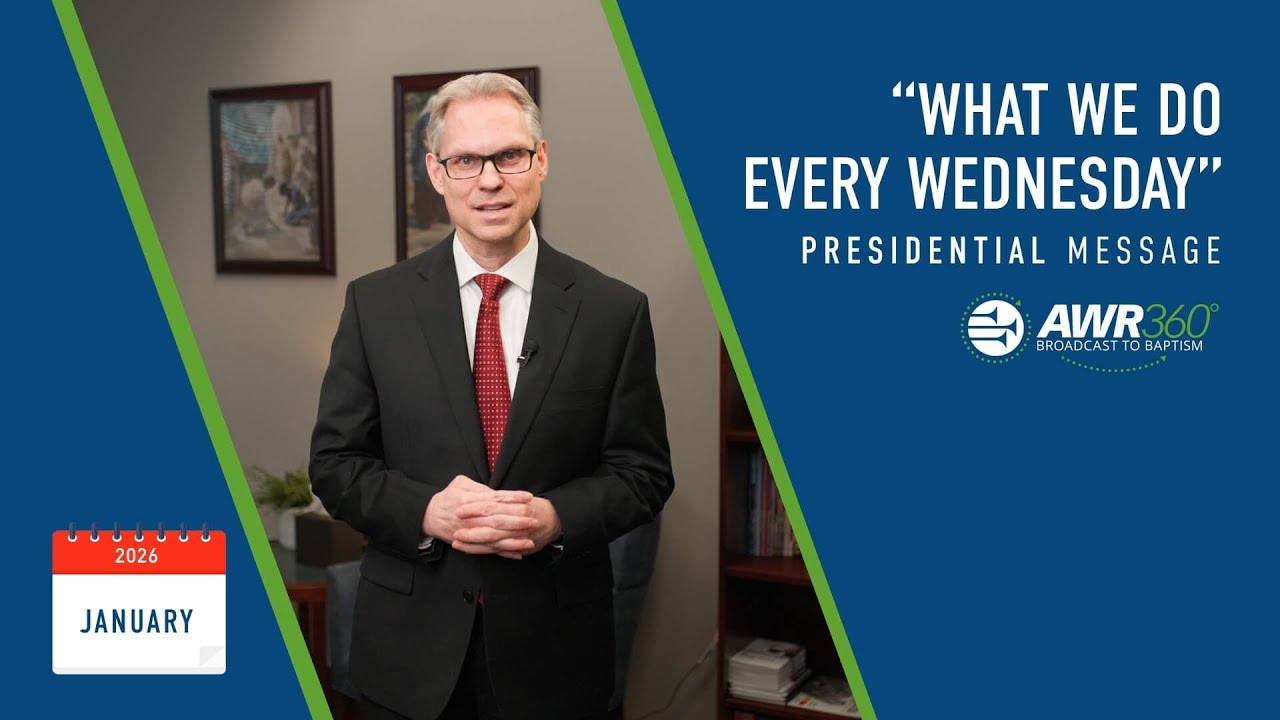 “What We Do Every Wednesday” – January 2026 President’s Video