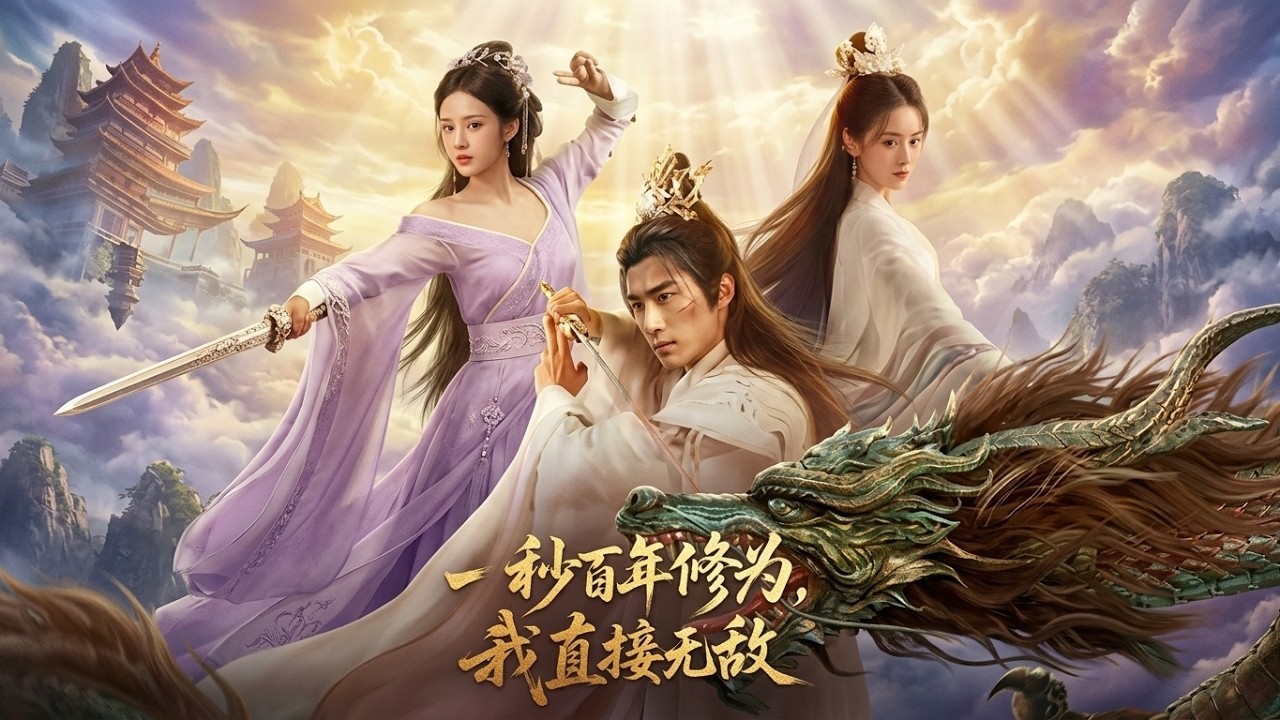 【高清全集】《一秒百年修为，我直接无敌》 #逆袭 #爱情 #甜宠 #反转 #江山 #热门短剧 #drama #爽剧