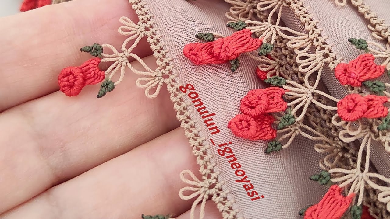 55. Model  / Instagram'da Milyon Görüntüleme Alan İğneoyasi / Needle Lace Knıtting