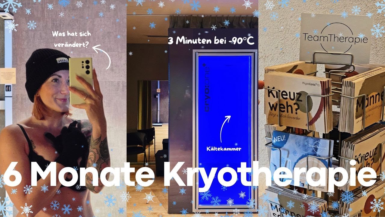 6 Monate Kältekammer bei -90°C – Das hätte ich nie erwartet  🌬️❄️💙! Mein Kryotherapie-Fazit