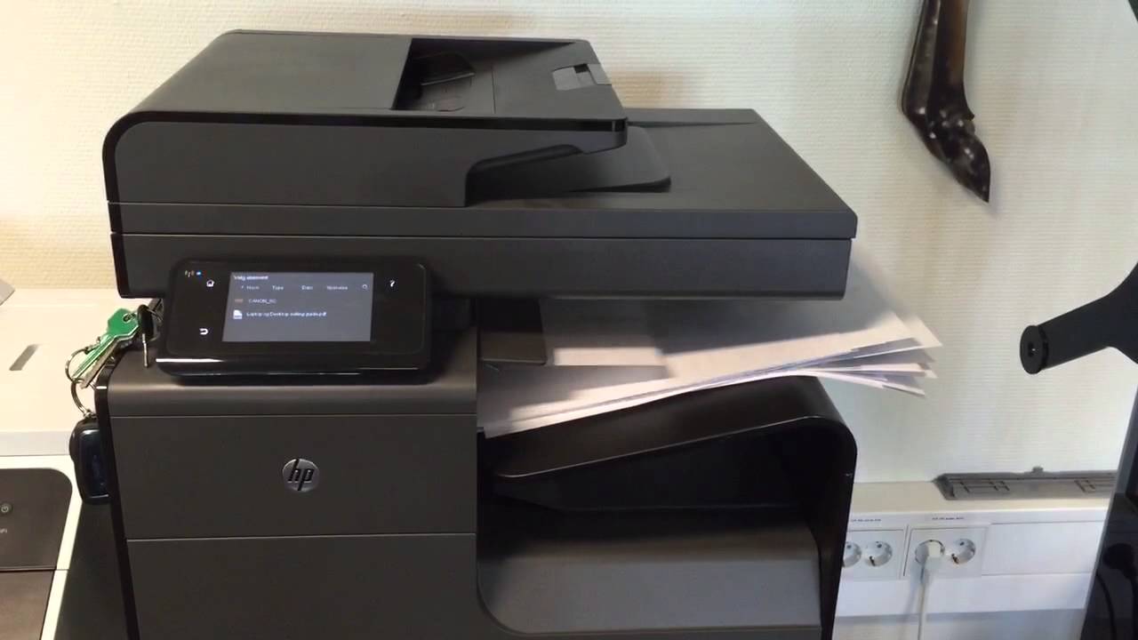 HP OfficeJet Pro X576dw in action