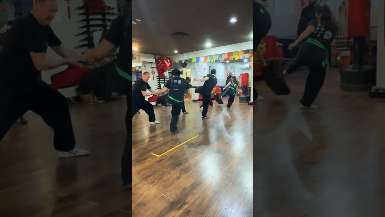 💪 Adults Kung Fu Training at Lohan School of Shaolin | Nancy Giau Pham ✨ 🔥