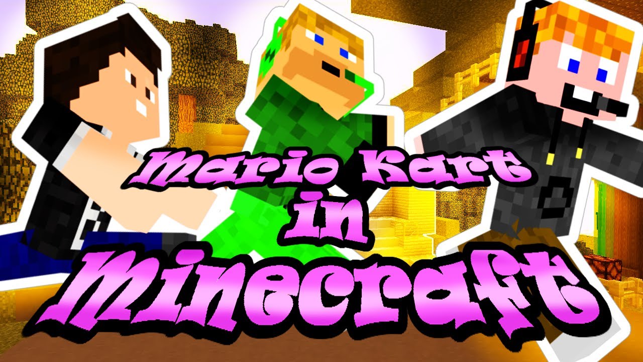 Minecraft - Mario Kart in Minecraft [SZEGÉNY BENCE!!!! :'(]