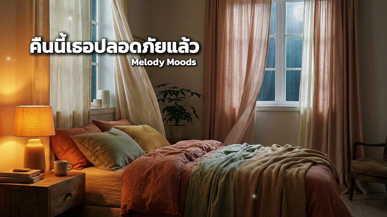 คืนนี้เธอปลอดภัยแล้ว | เพลงฮีลใจ ฟังก่อนนอน หลับสบาย 🌙 (Official Audio)