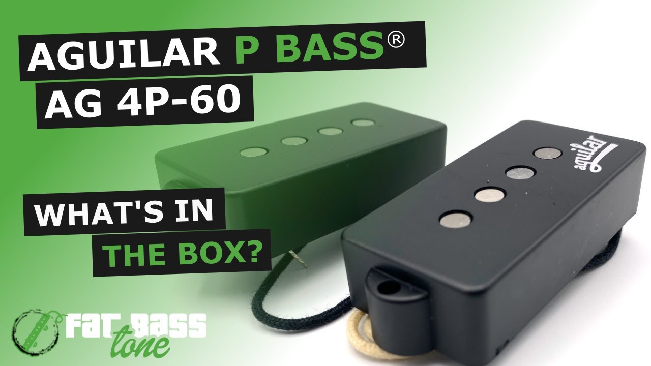 Aguilar AG 4P-60 Precision Bass&reg; Pickup: What&rsquo;s In The Box (A Close-Up Look)