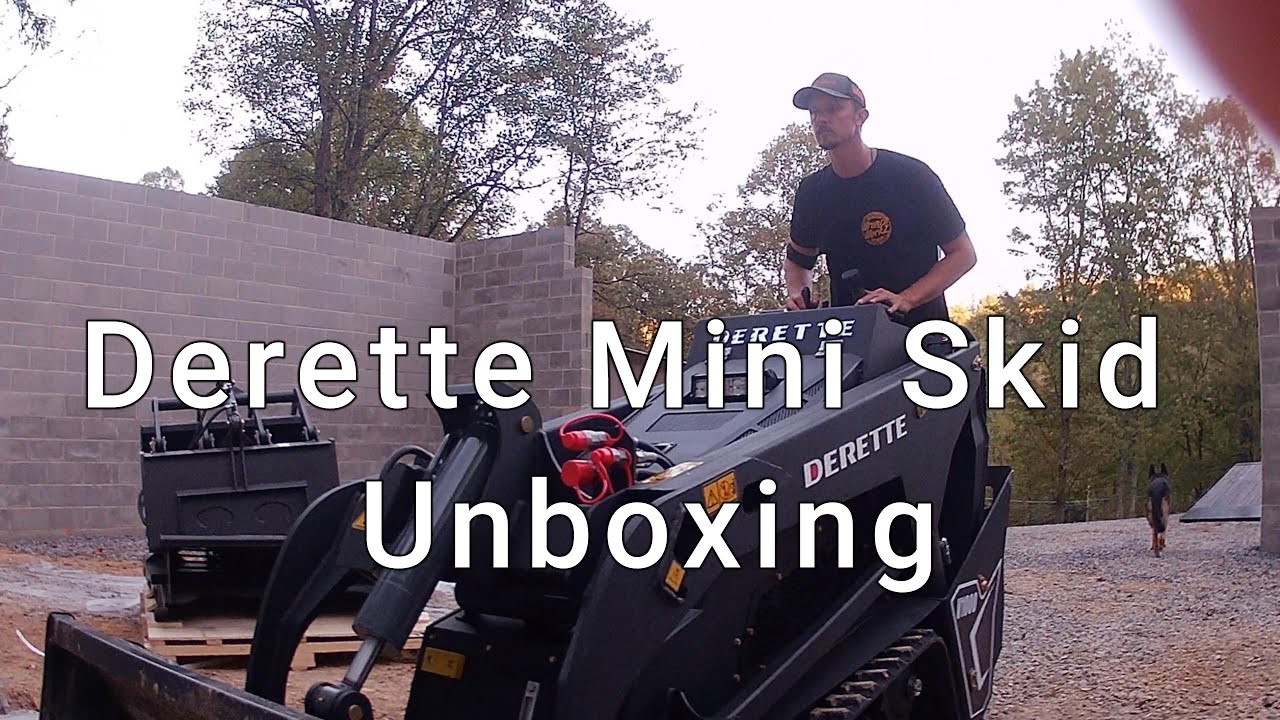 Unboxing Derette Mini Skid Steer
