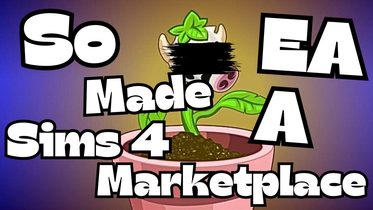 Soo...EA made a Marketplace…