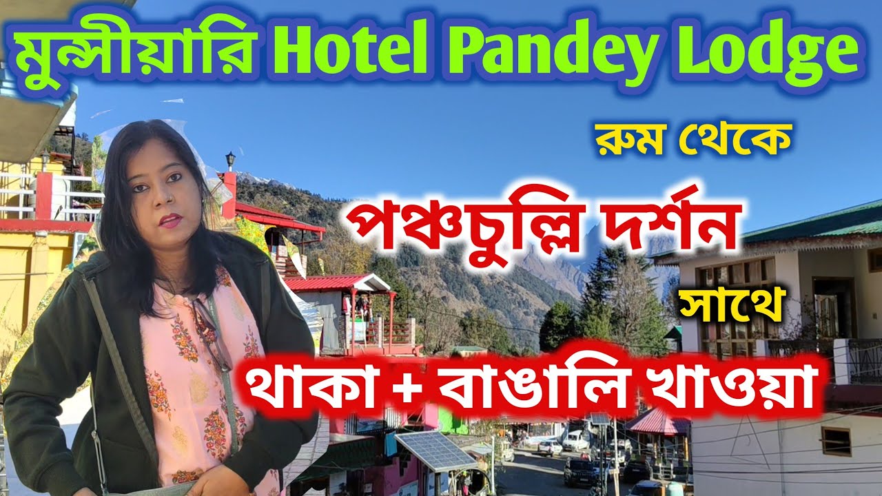 Mount View হোটেল মুন্সীয়ারি | Munsiyari Best Hotel Pandey Lodge | Budget Hotel In Munsiyari ||