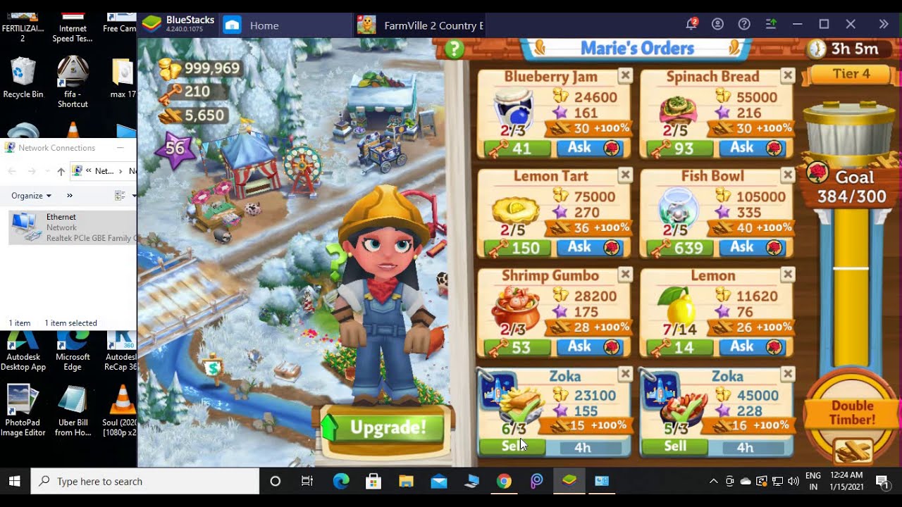 #Selfcloning #farmville2 #countryescape