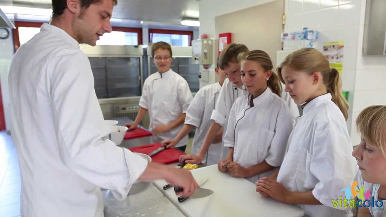 Colonie de vacances cuisine Je monte mon restaurant VITACOLO