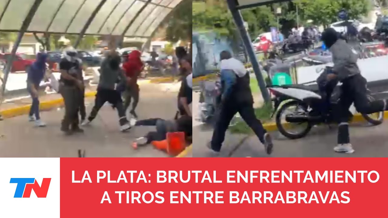 Terror en un hospital de La Plata: barras de Estudiantes y Gimnasia se enfrentaron a tiros