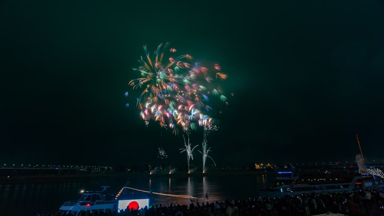 Feuerwerk zum Japantag 2025