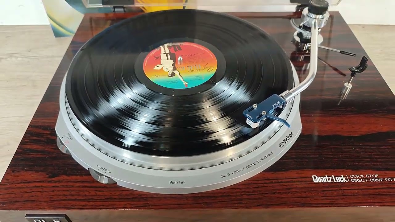 Проигрыватель винила Victor QL-5. Made in Japan. ТЕСТ.