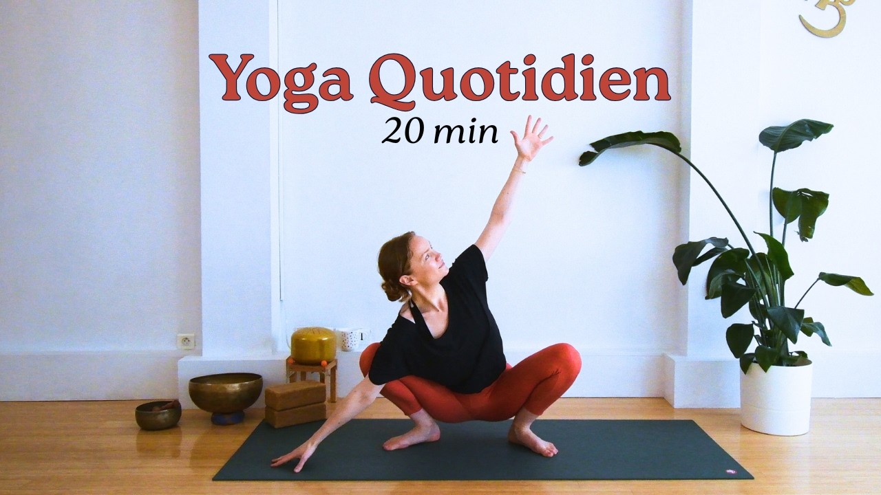 20 min Yoga Flow✨ Yoga Fluide pour se Sentir Bien dans son Corps