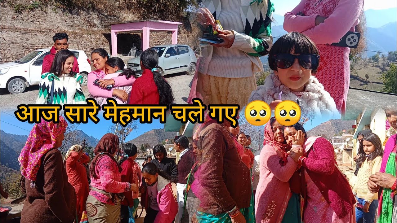 Aaj bahut jyada Bura lag raha hai 🥺🥺😢 बर्फ गिरने के बाद का मौसम 🤩🤩//@Monikapahadivlog 