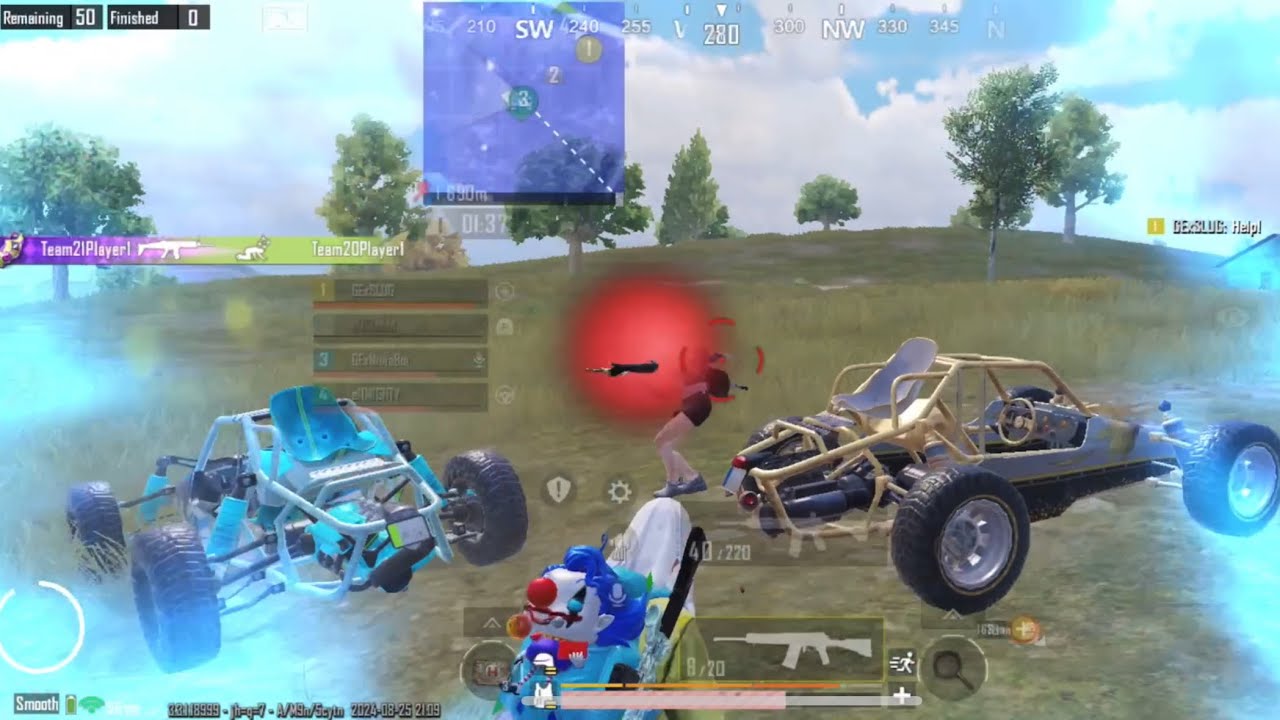 Scrims Highlights🔥😾|| GExNinjaBoi💙❤️ || BMPS Grind || BGMI
