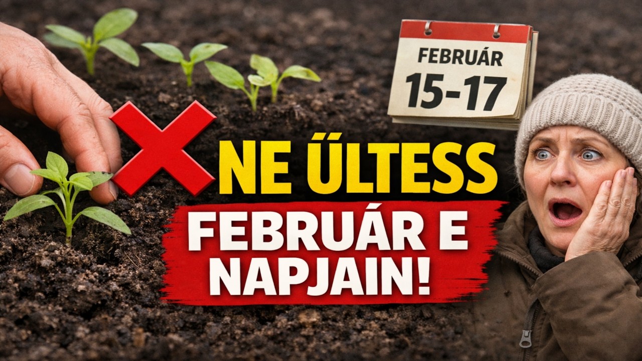 NE ÜLTESSEN Február E Napjain! 5 Végzetes Dátum, Ami ELPUSZTÍTJA a Palántáit!