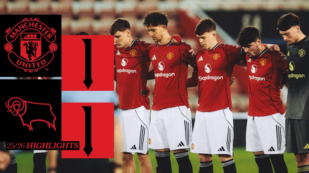 All Square in PL2 🤝 | Man Utd 1-1 Derby County | U21's Highlights | The Academy