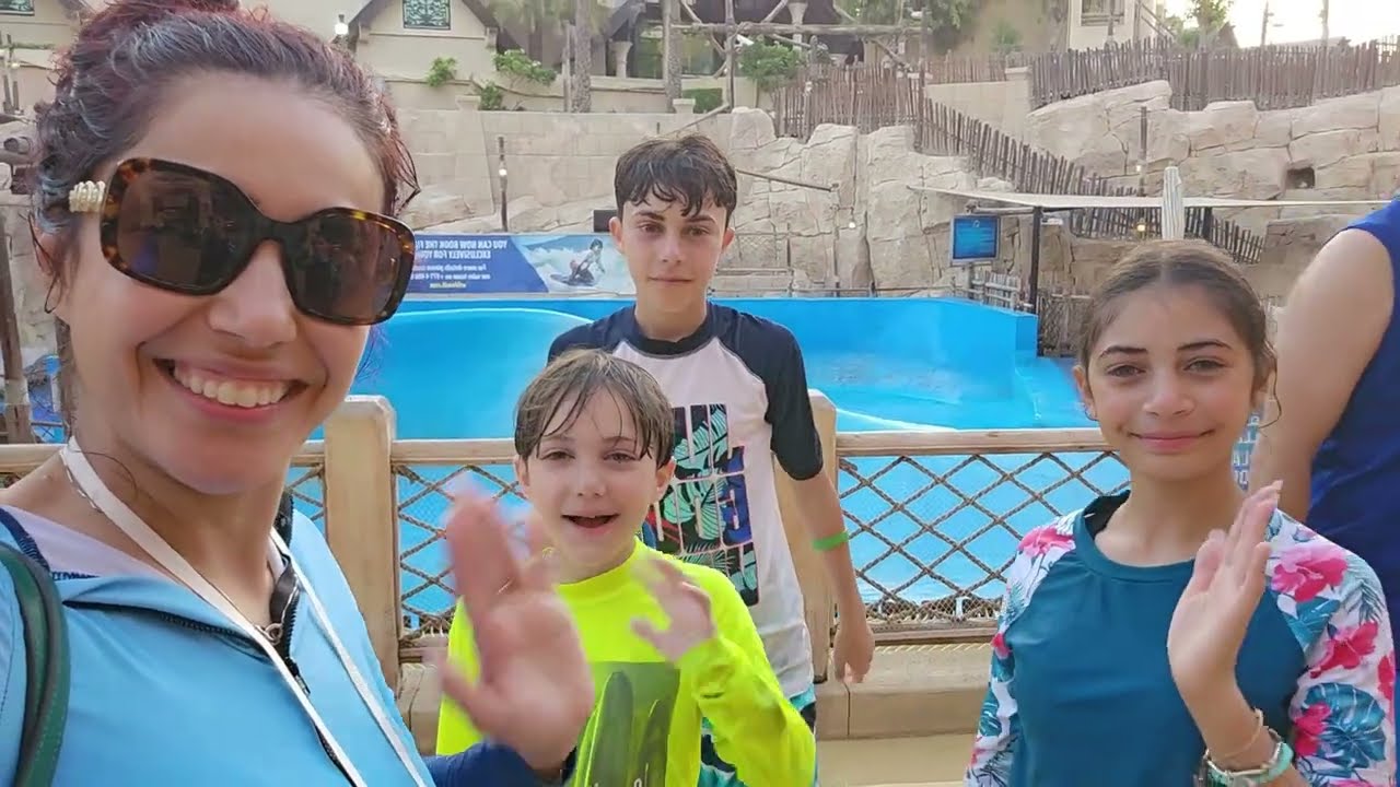 Wild Wadi Waterpark Jumeirah Dubai Family day Vlog